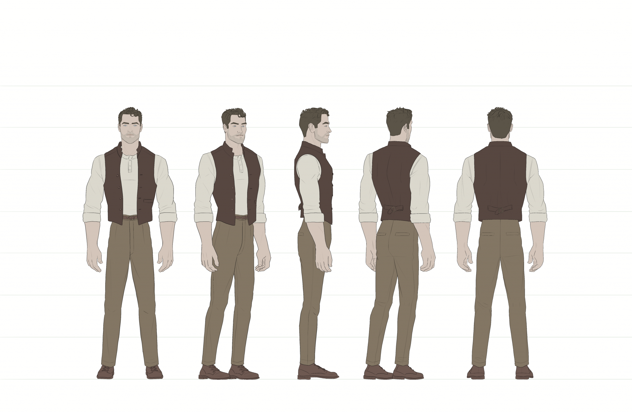 Character Turnaround Template at tansaigeblog Blog