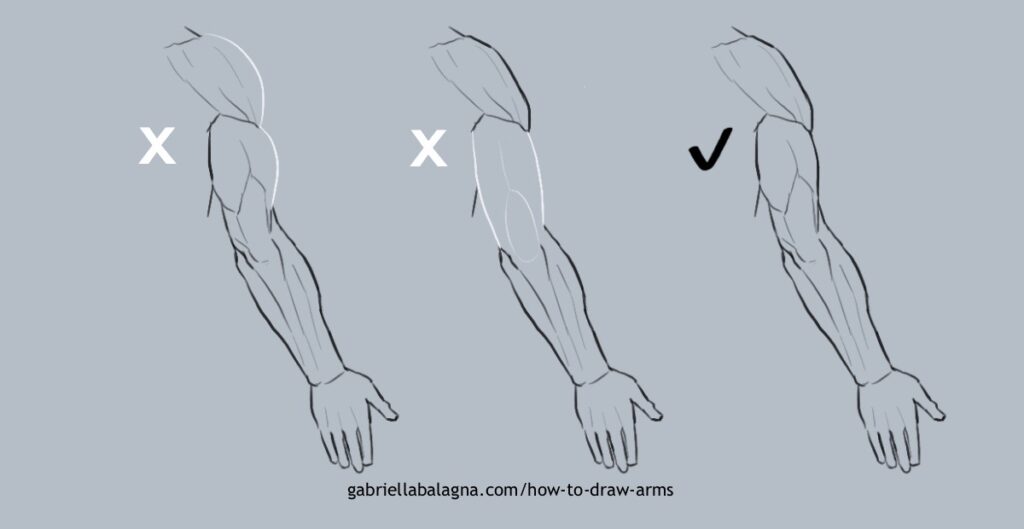 How to Draw Arms - 10 Common Mistakes