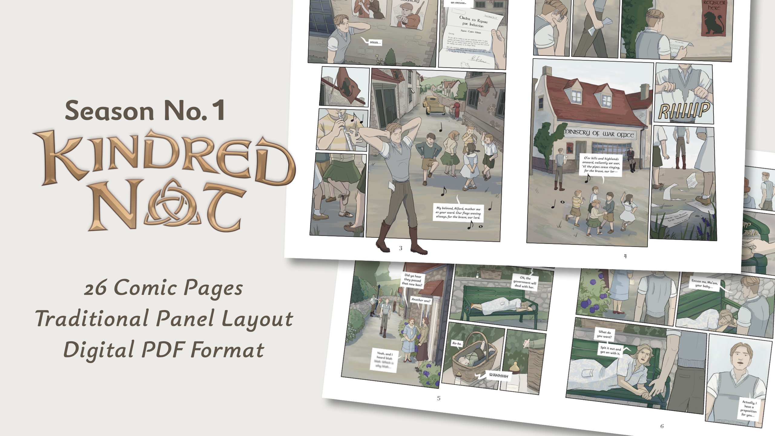 Season 1 Kindred Not Comic Buy on Gumroad